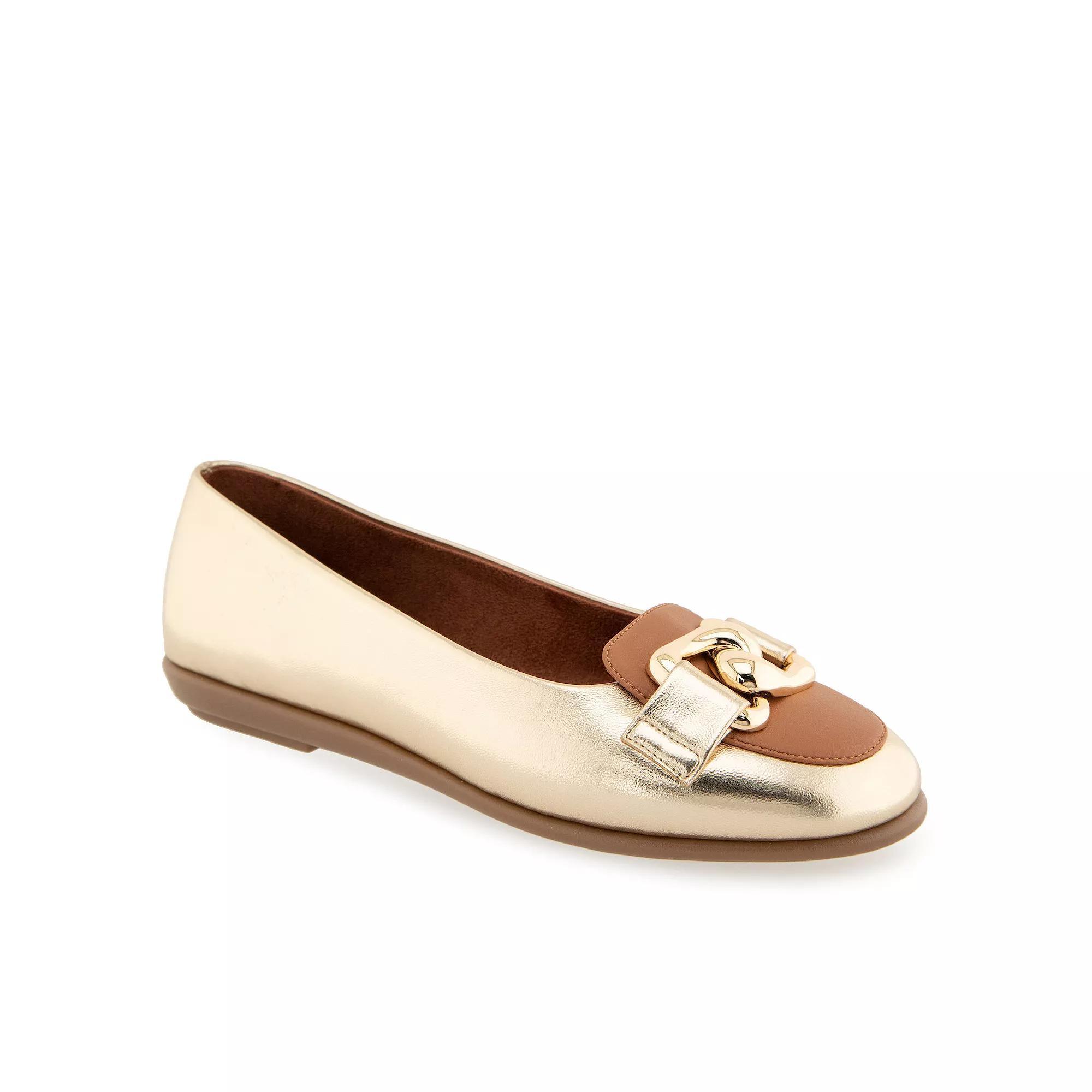 Aerosoles Bell Women's Ballet Flats, Size: 5, Gold Product Image