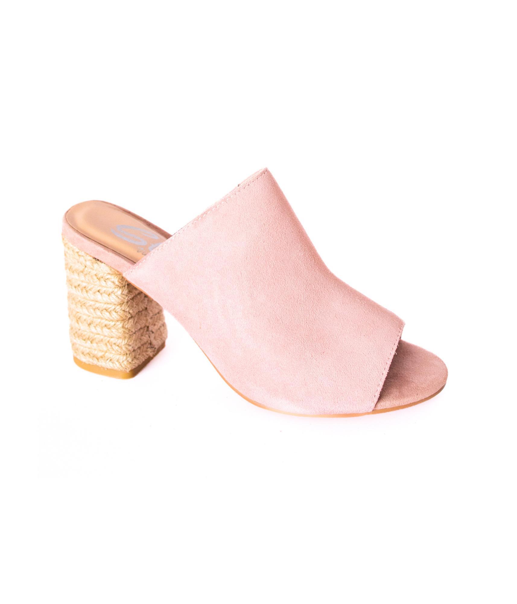 Helena Heeled Sandal in Ice Suede (Online Exclusive) Product Image