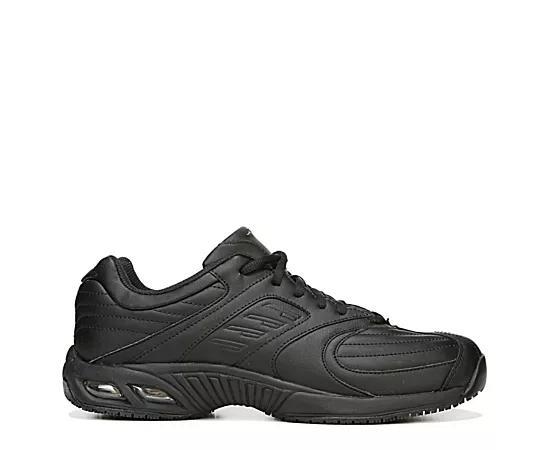 Dr. Scholl's Cambridge II Slip-Resistant Work Shoe, Men's, Size: 8.5, Black Product Image