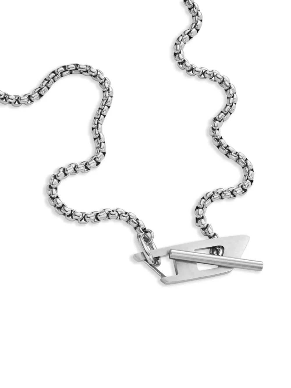 DIESEL Collana A Catena In Acciaio Inossidabile In Silver Product Image