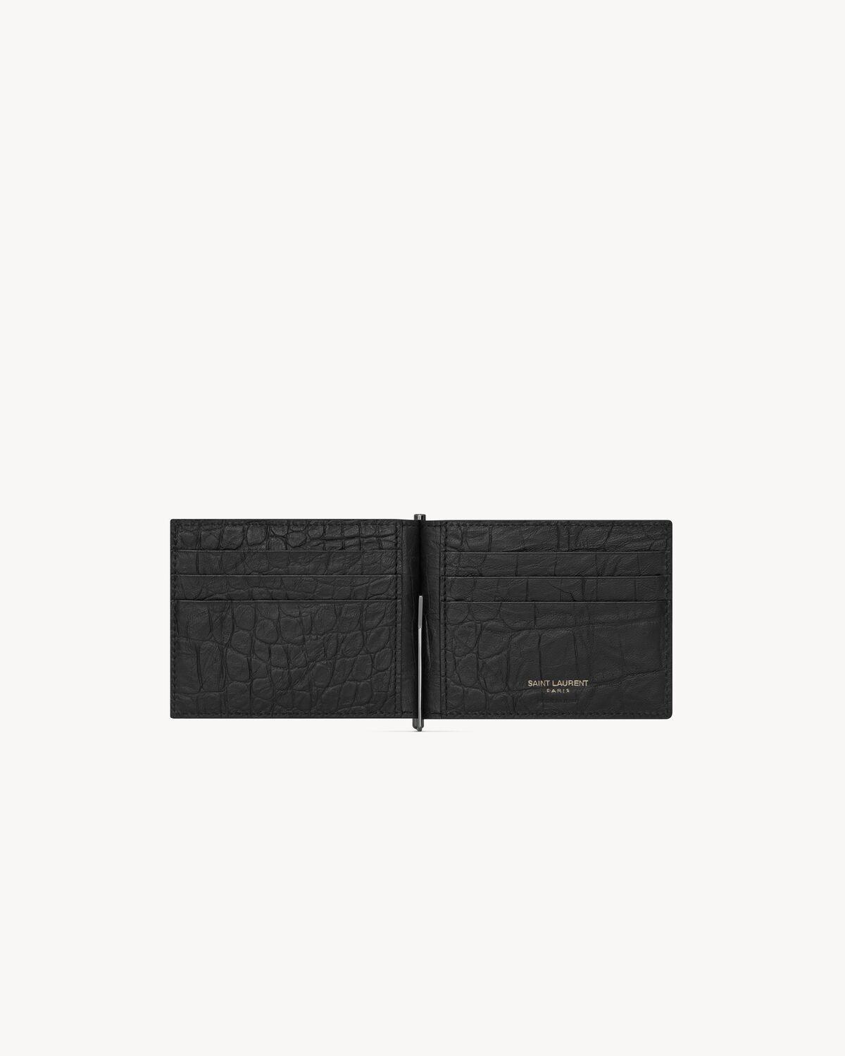 tiny cassandre card case in grained leather Product Image