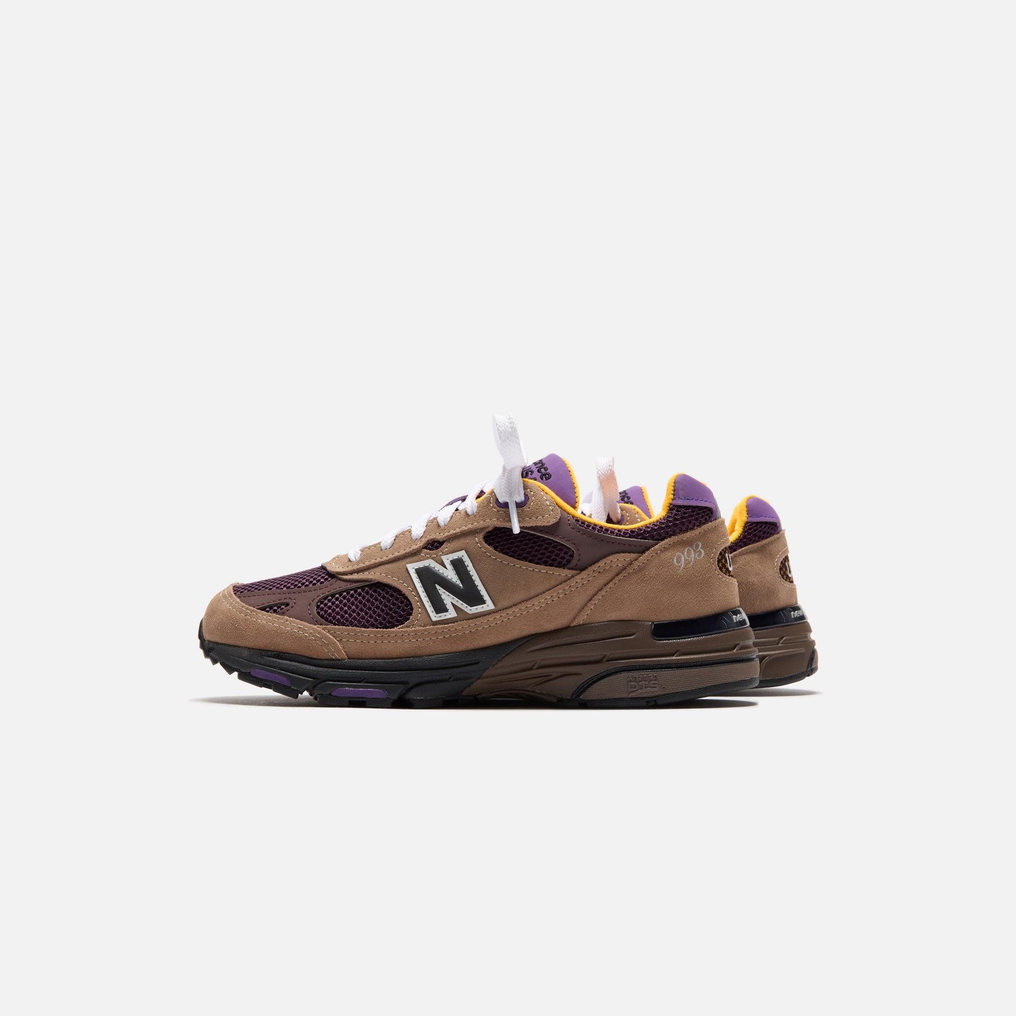 New Balance Made in USA 993 - Mushroom / Midnight Violet Male Product Image