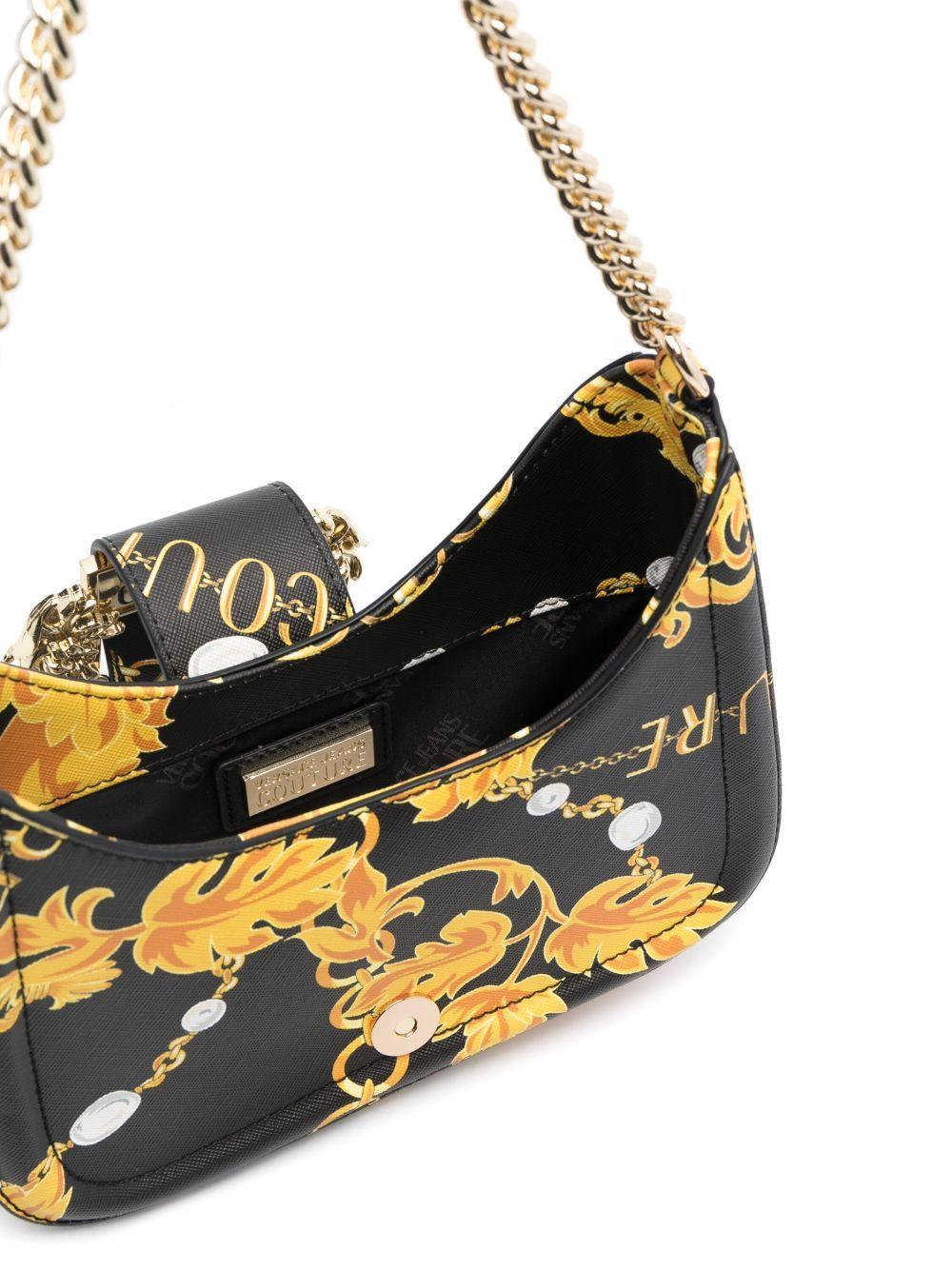 Chain Couture-print shoulder bag Product Image