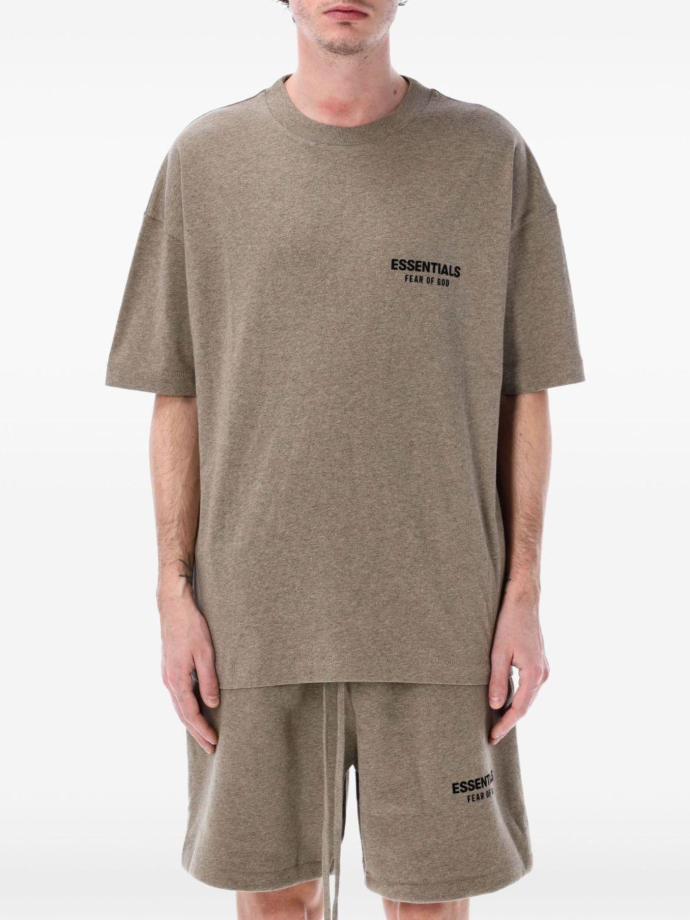 Essentials logo-print oversized T-shirt Product Image