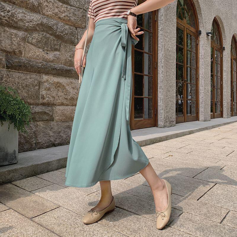 Midi Wrap Skirt Product Image