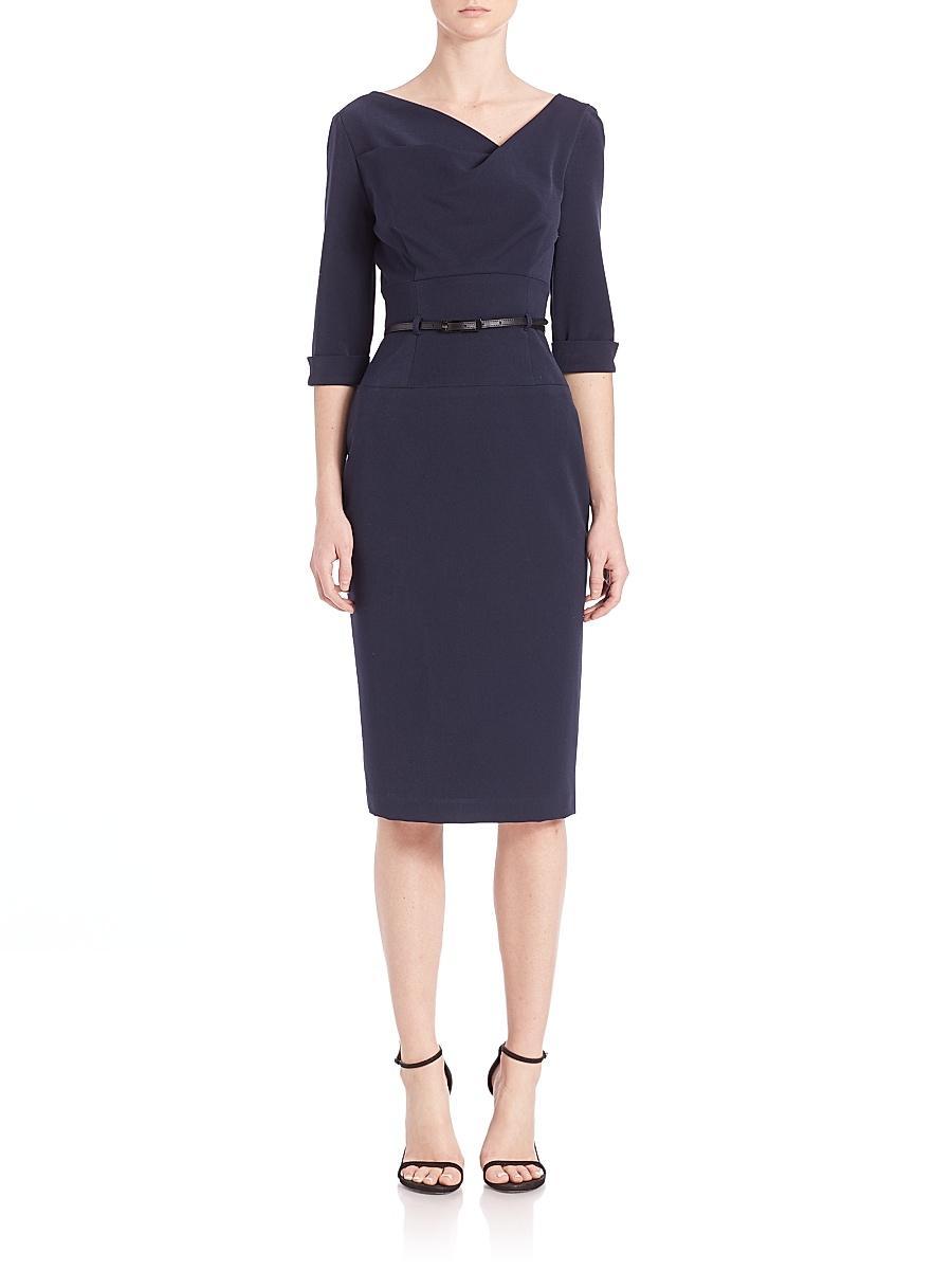 Halo 3/4 Sleeve Jackie O Dress Product Image