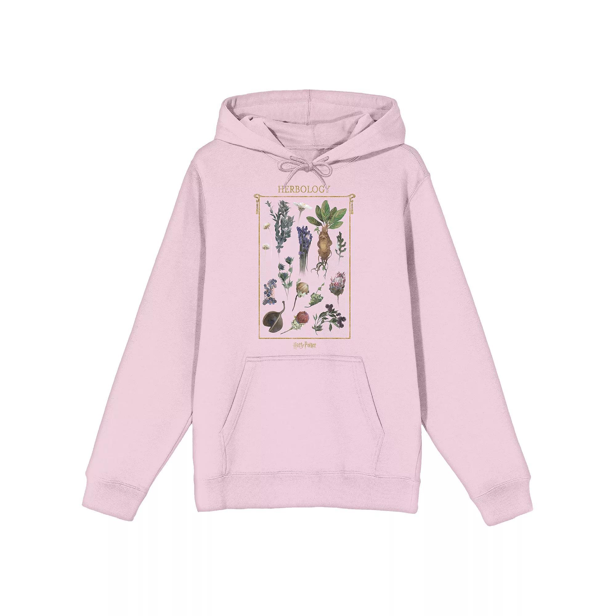 Men's Harry Potter Herbology Hoodie, Size: XL, Pink Product Image