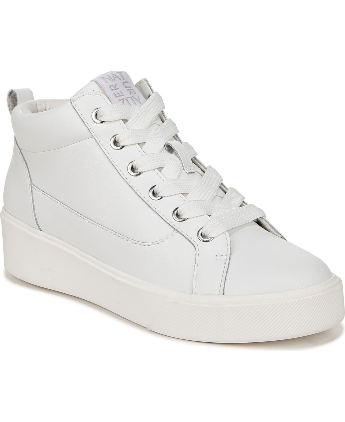 Naturalizer Morrison Mid High-Top Fashion Casual Sneakers Leather) Women's Shoes Product Image