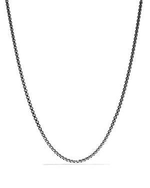 David Yurman Medium Box Chain 3.6mm, 24 Product Image