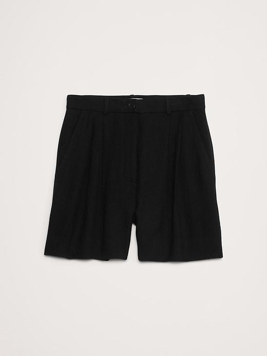 Soho High-Rise Linen 4" Short Product Image