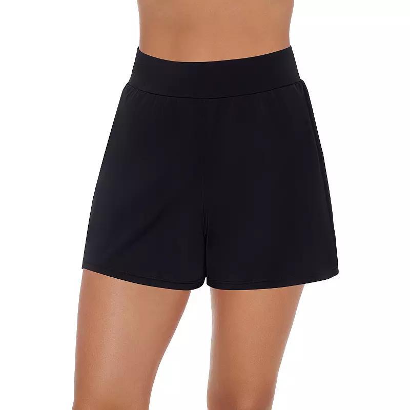 Women's Bal Harbour Tummy Control Swim Shorts, Size: Small, Blue Product Image