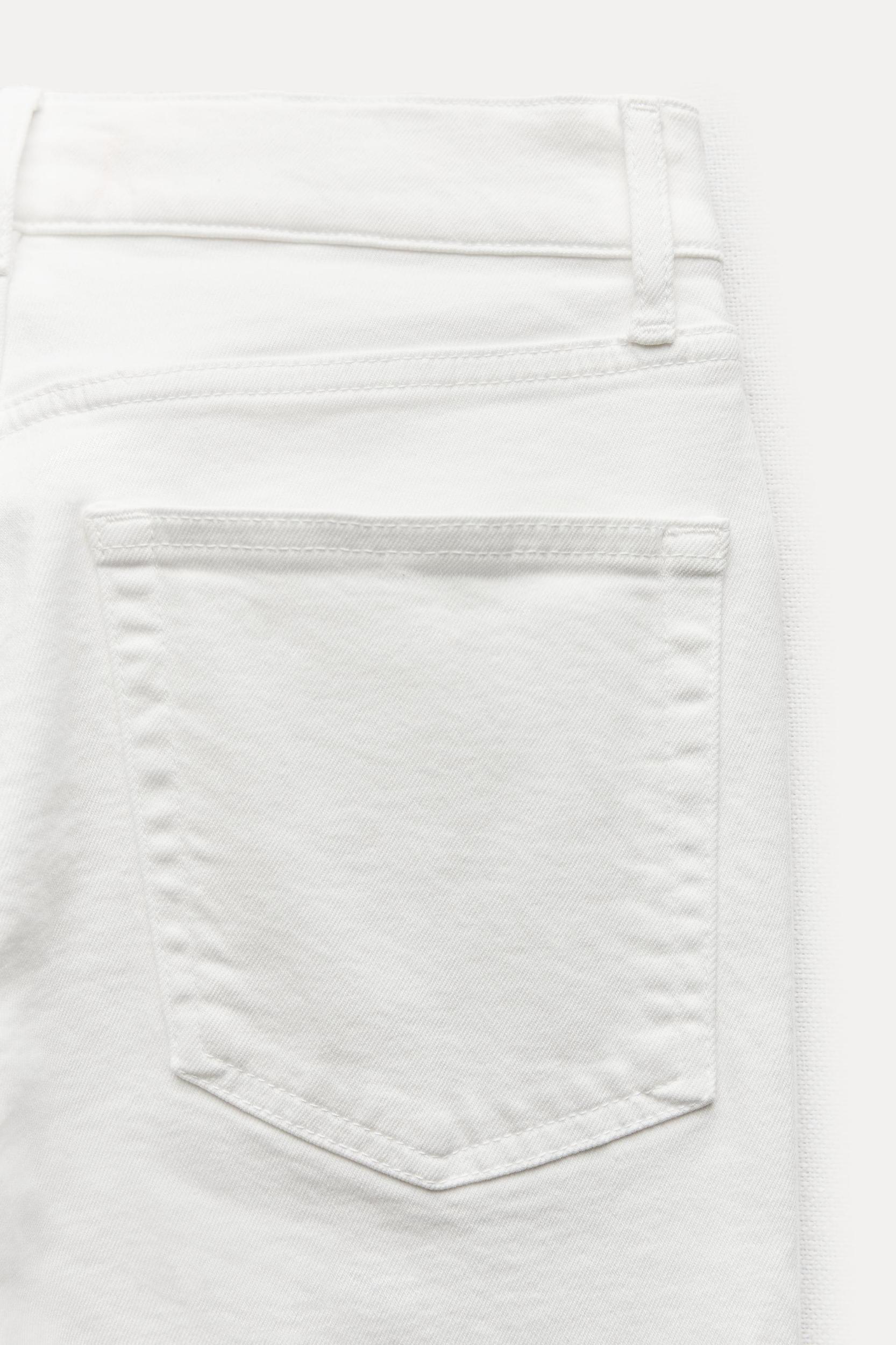 ZW COLLECTION HIGH WAIST CROPPED BOOTCUT JEANS Product Image