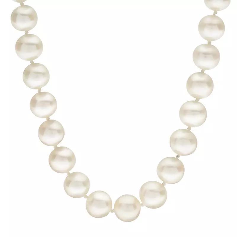 PearLustre by Imperial 8.5-9.5 mm Freshwater Cultured Pearl Necklace - 30 in., Womens White Product Image