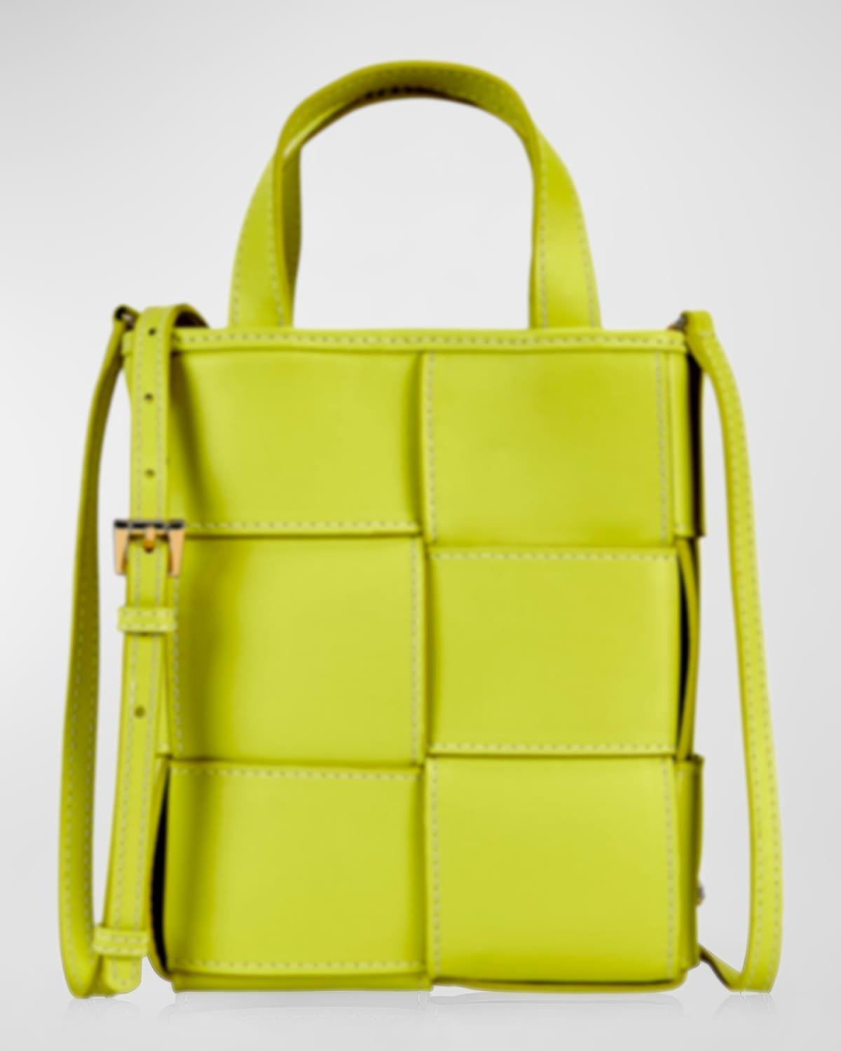 Chloe Mini Woven Shopper Top-Handle Bag Product Image