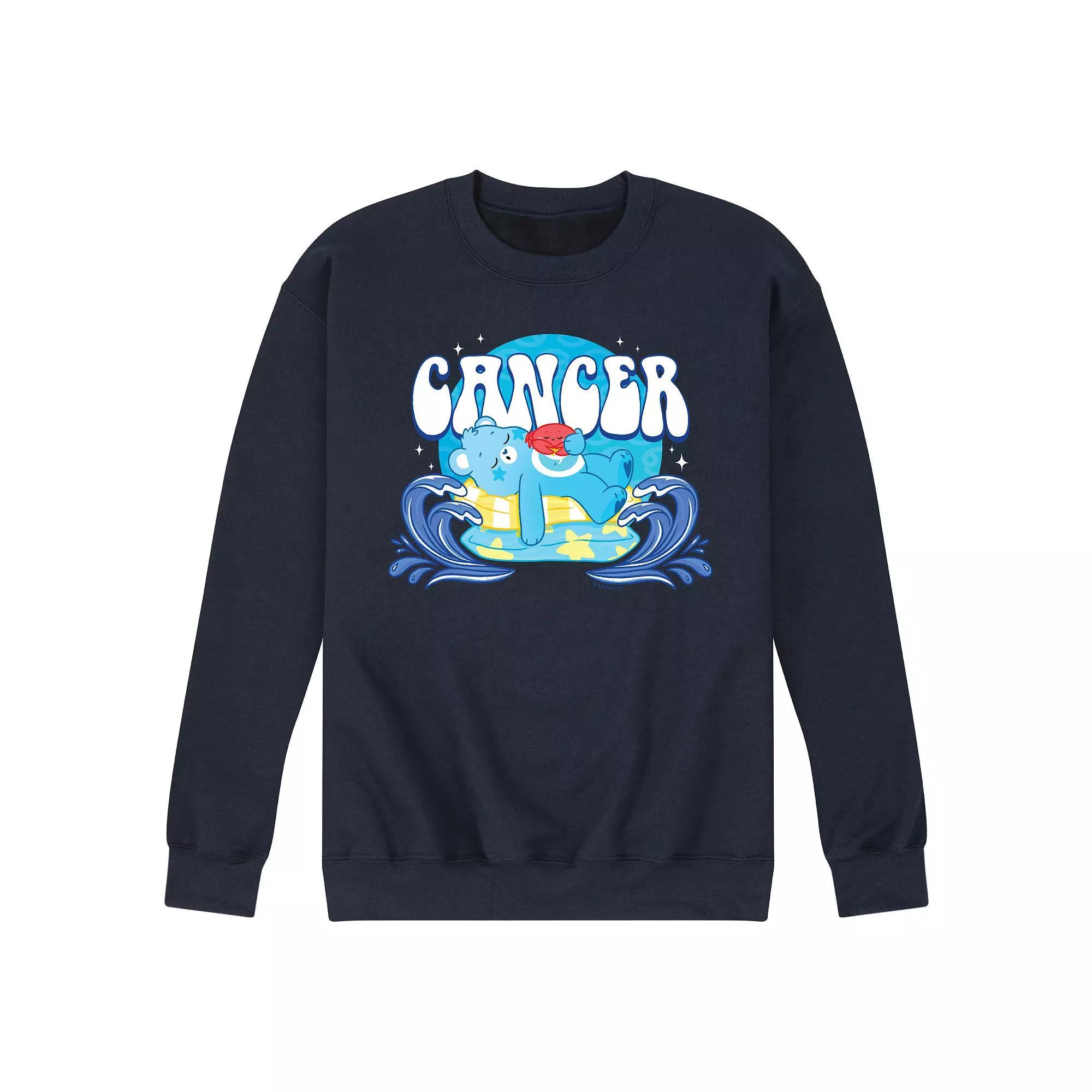 Mens Yellowstone Nature Scene Sweatshirt Blue Product Image