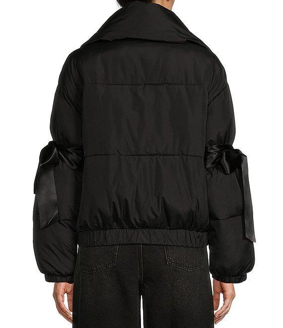 GB Bow Sleeve Puffer Jacket Product Image
