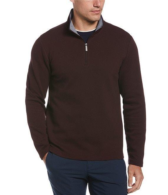 Perry Ellis Scuba Quarter-Zip Pullover Product Image