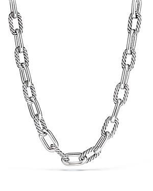 Womens DY Madison Chain Necklace in Sterling Silver, 13.5mm Product Image