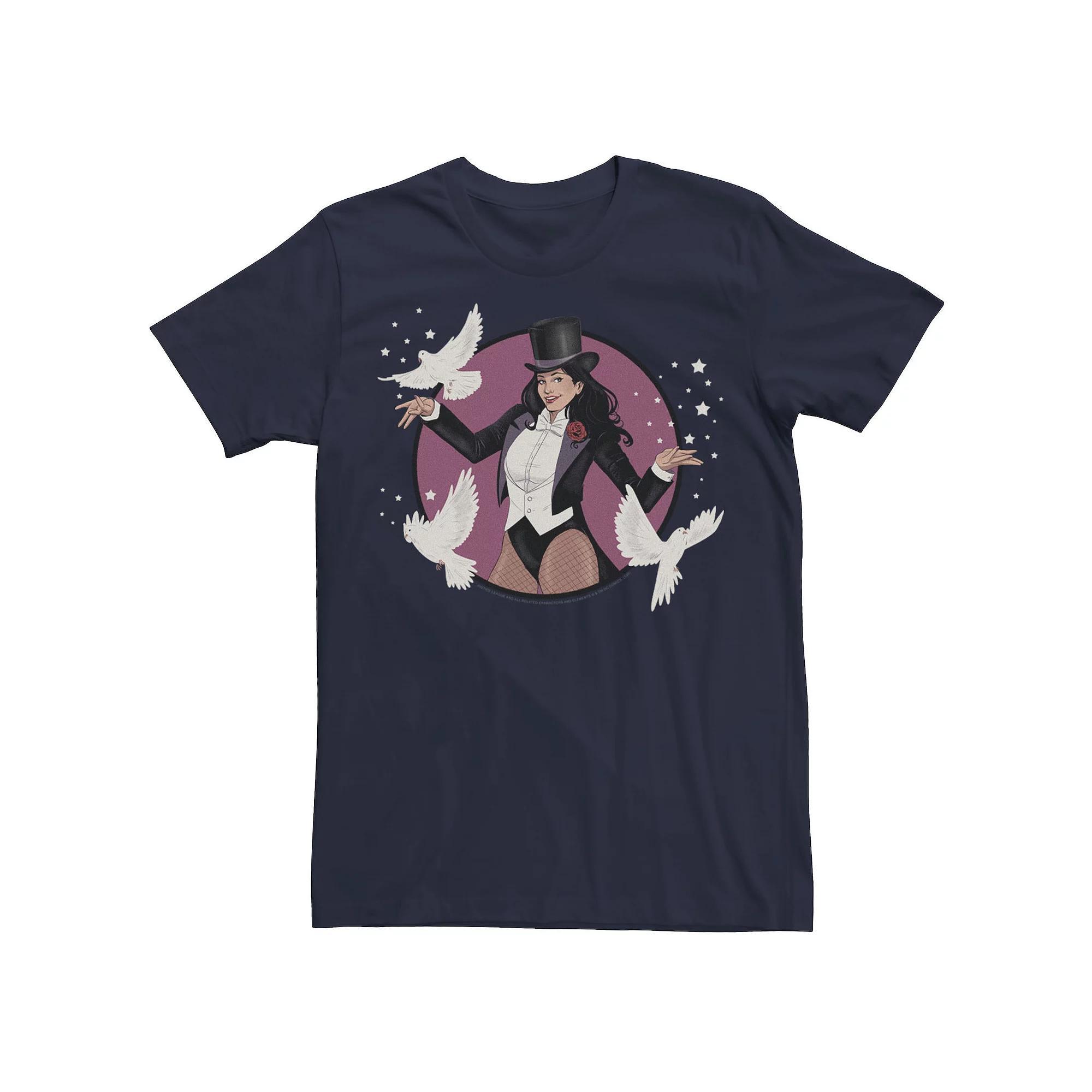 Men's DC Fandome Justice League Zatanna Portrait Tee, Size: Large, Blue Product Image