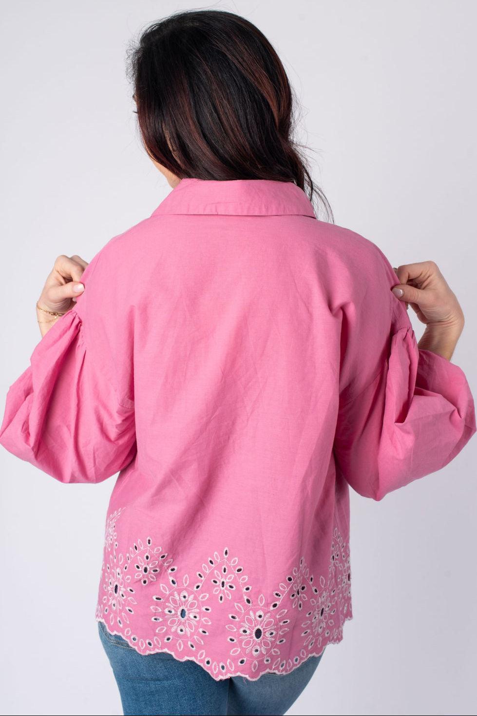 Harper Button Down Blouse Product Image