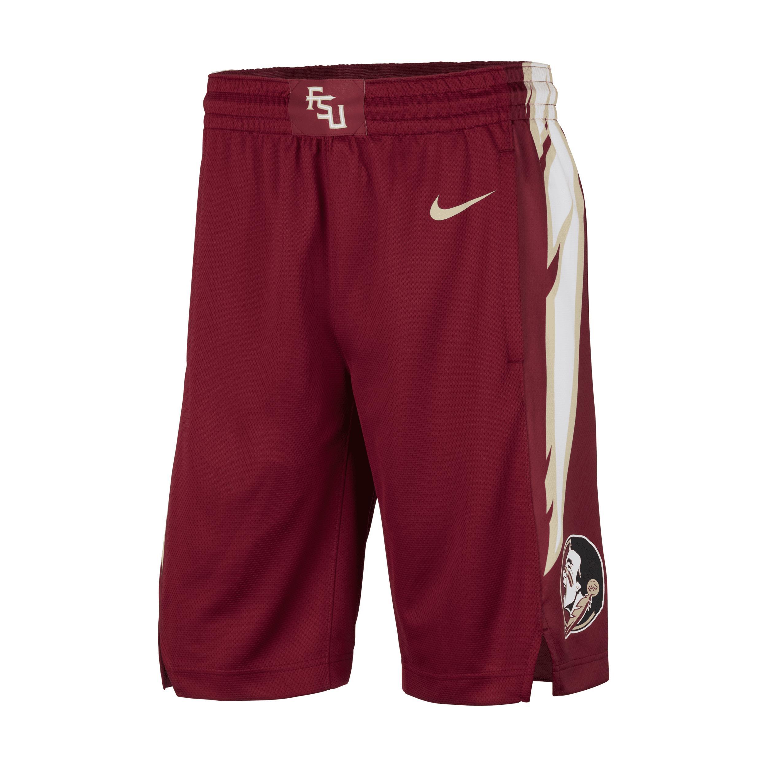 Men's Nike Garnet Florida State Seminoles Replica Performance Shorts, Size: Medium, Red Product Image
