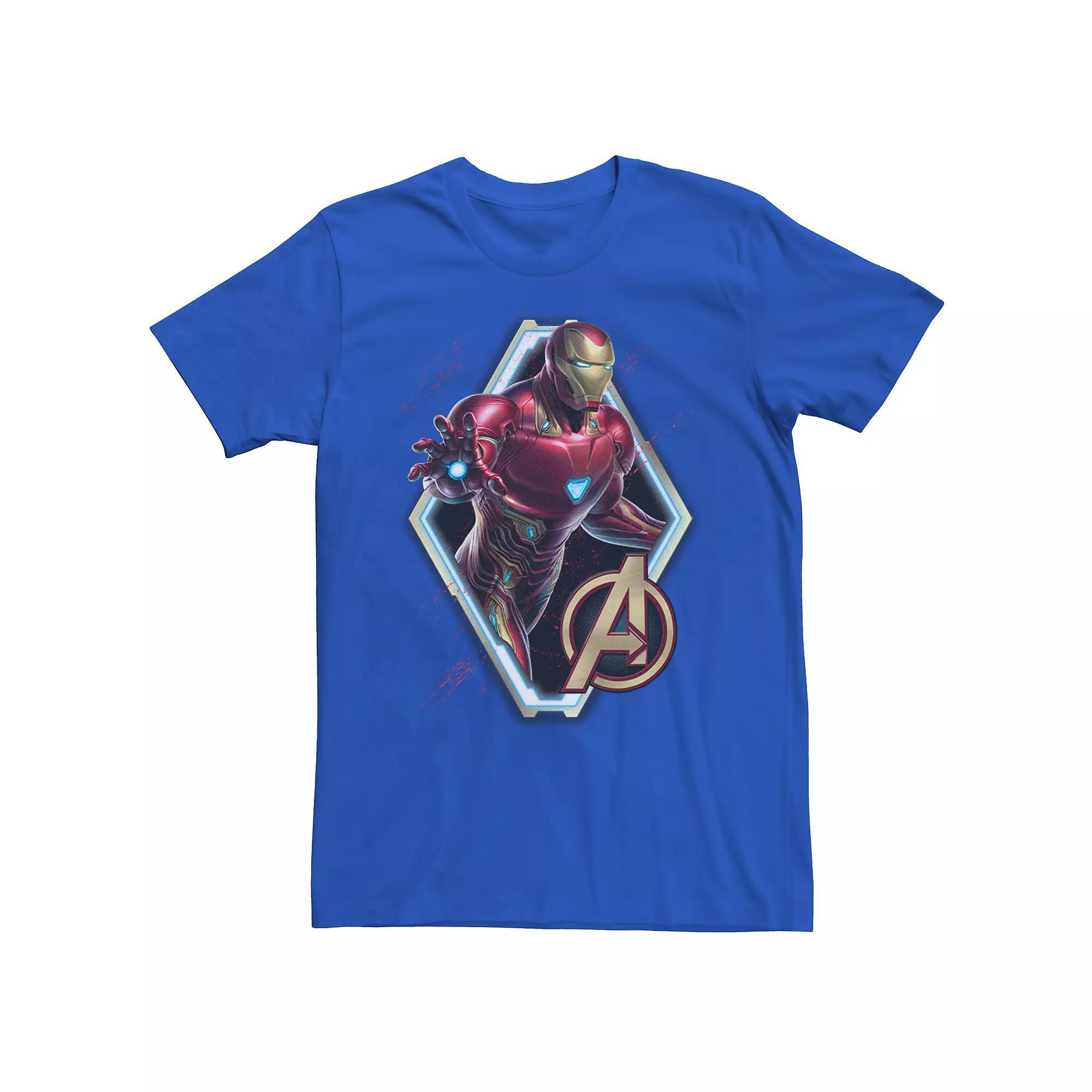 Men's Avengers Iron Man Tee, Size: XL, Royal Product Image