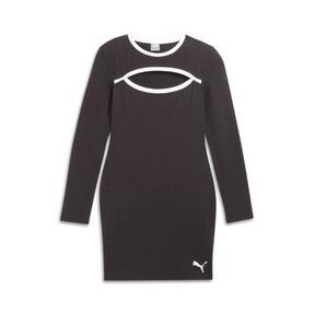 PUMA HER Long Sleeve Trim Women's Dress Product Image