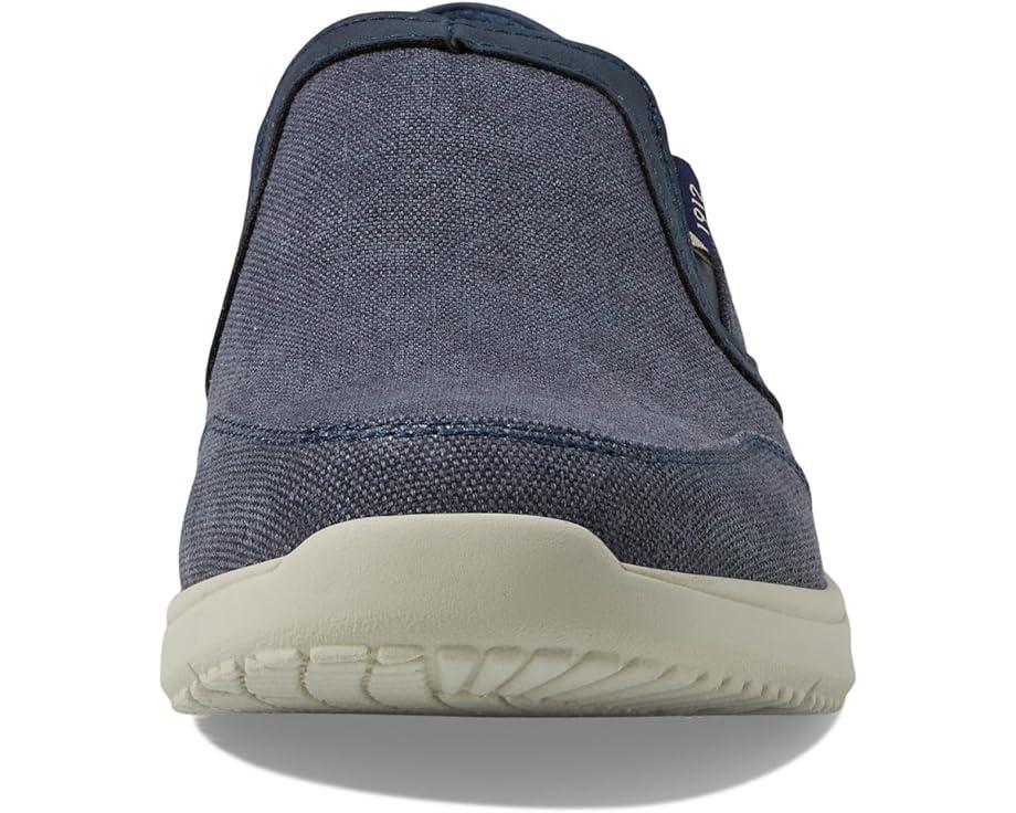 Sedona Canvas Moccasin Toe Slip-On Comfortable Lightweight Loafer With Memory Foam Product Image