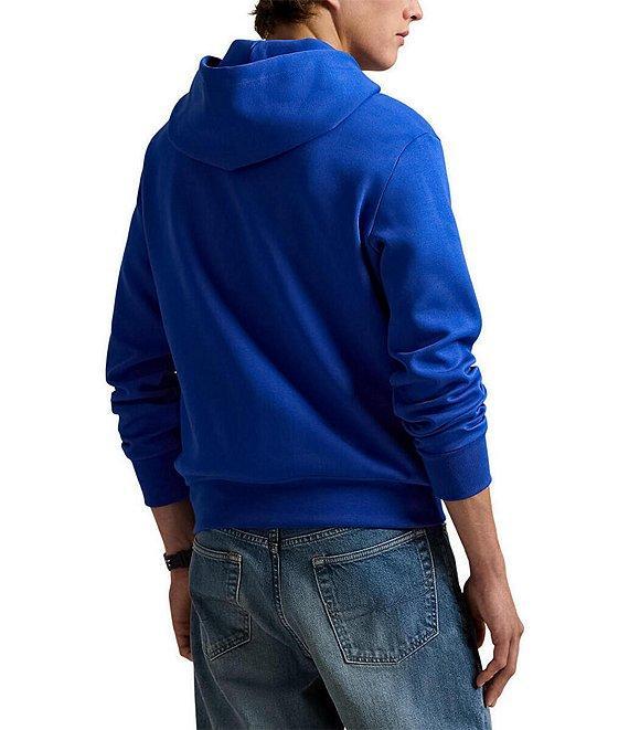 Polo Ralph Lauren Big & Tall Double-Knit Solid Full-Zip Hoodie Product Image
