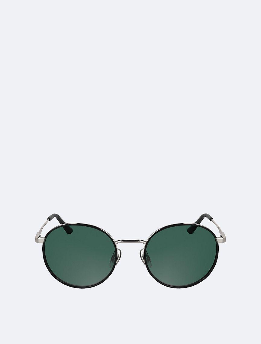 Calvin Klein Mens Metal Round Sunglasses - Brown Product Image
