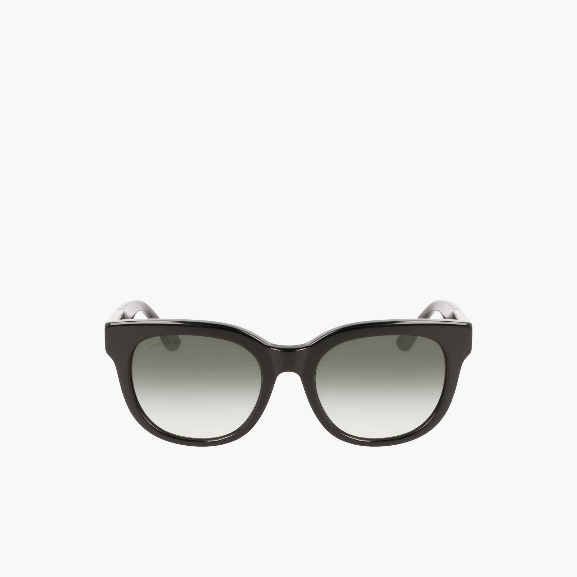 Croco Skin Oval Acetate Glasses Product Image