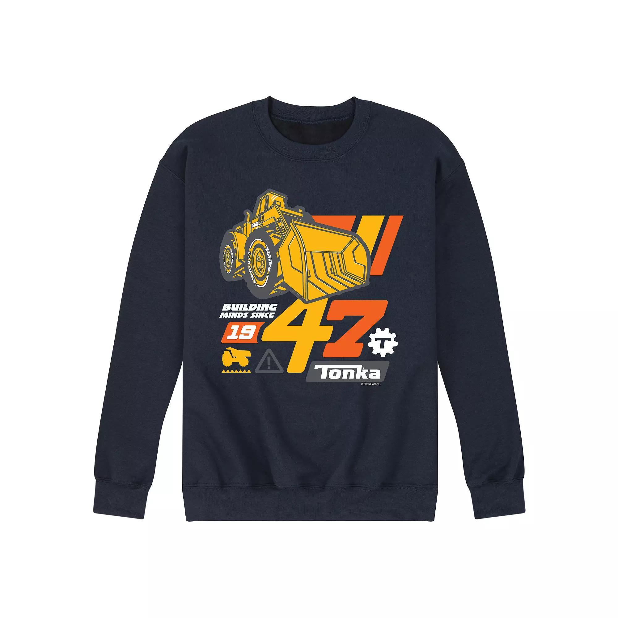 Mens Tonka Building Minds Since 47 Fleece Sweatshirt Blue Product Image