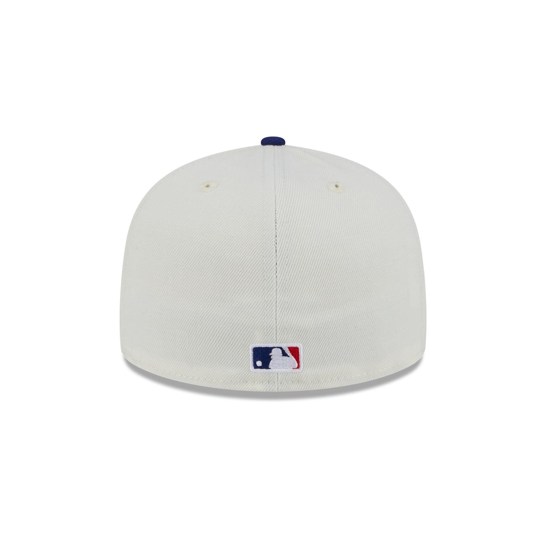 Los Angeles Dodgers Mookie Betts Chrome White 59FIFTY Fitted Hat Male Product Image