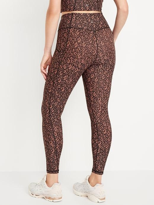 High-Waisted PowerSoft Rib Leggings Product Image