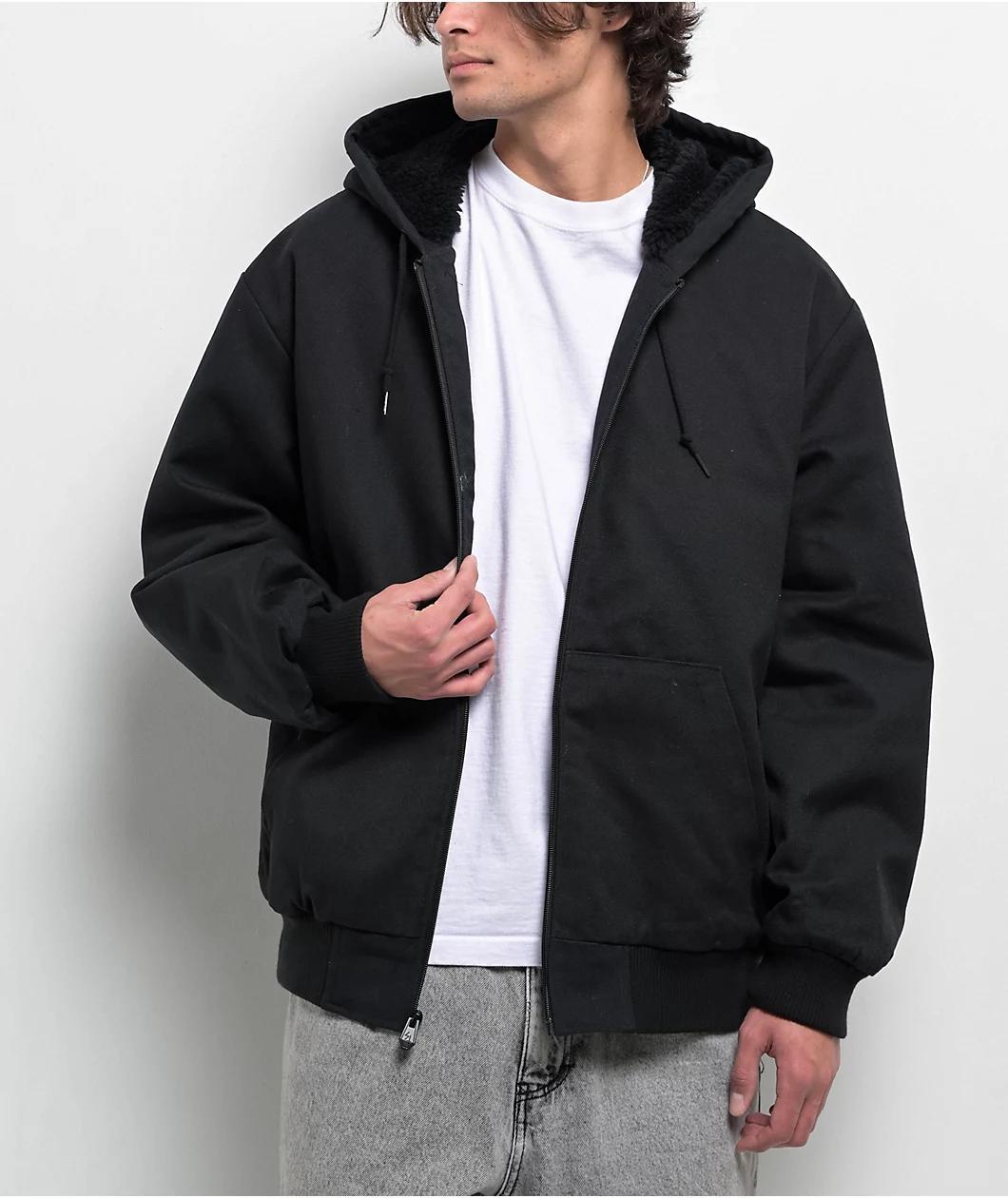 Lurking Class by Sketchy Tank x Matt Stikker Sick In The Head Black Work Jacket Product Image