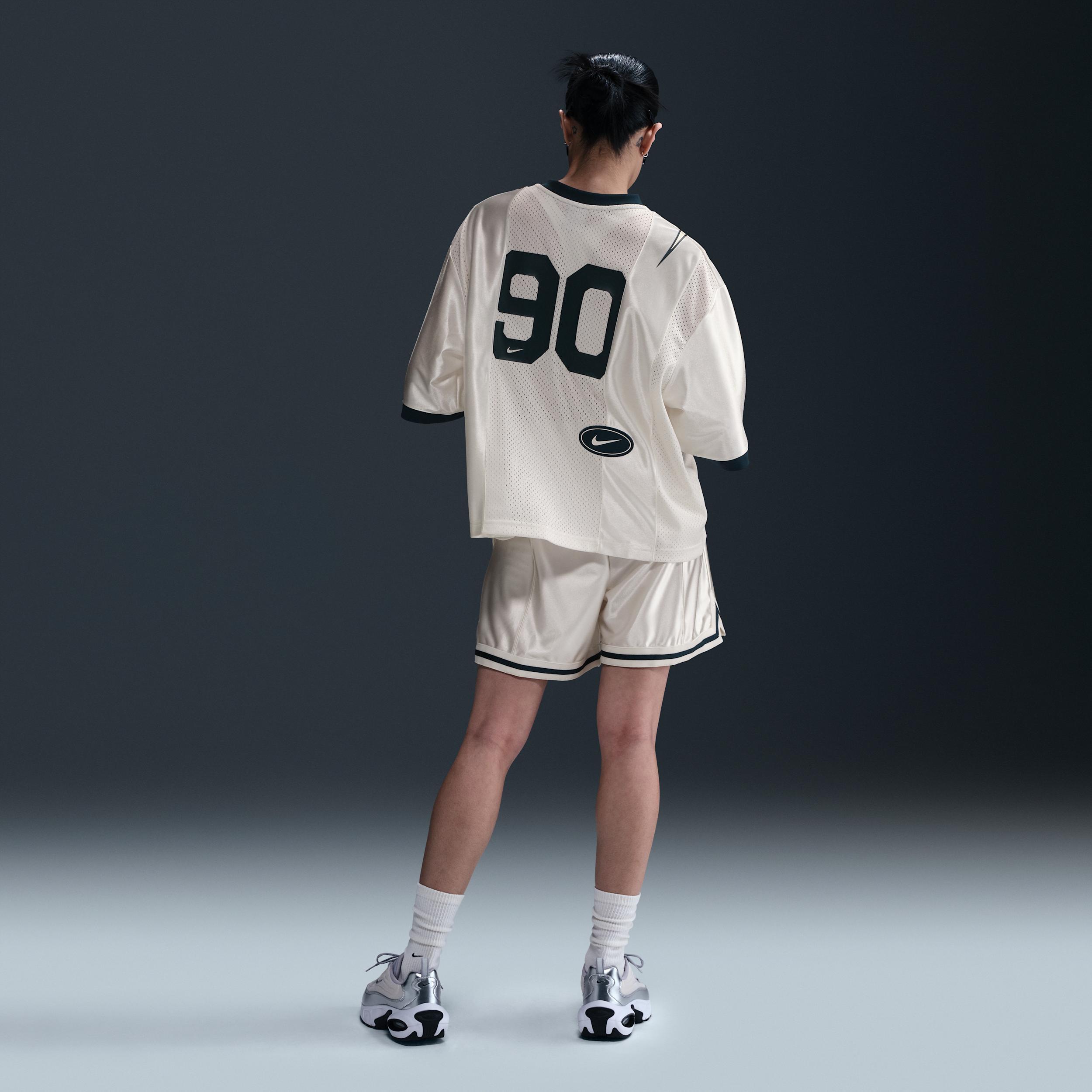 Women's Nike Sportswear Street Oversized Short-Sleeve Graphic Jersey Product Image