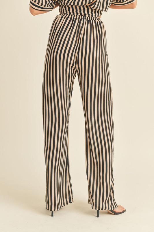 Toffee Nut Stripe Pants Product Image