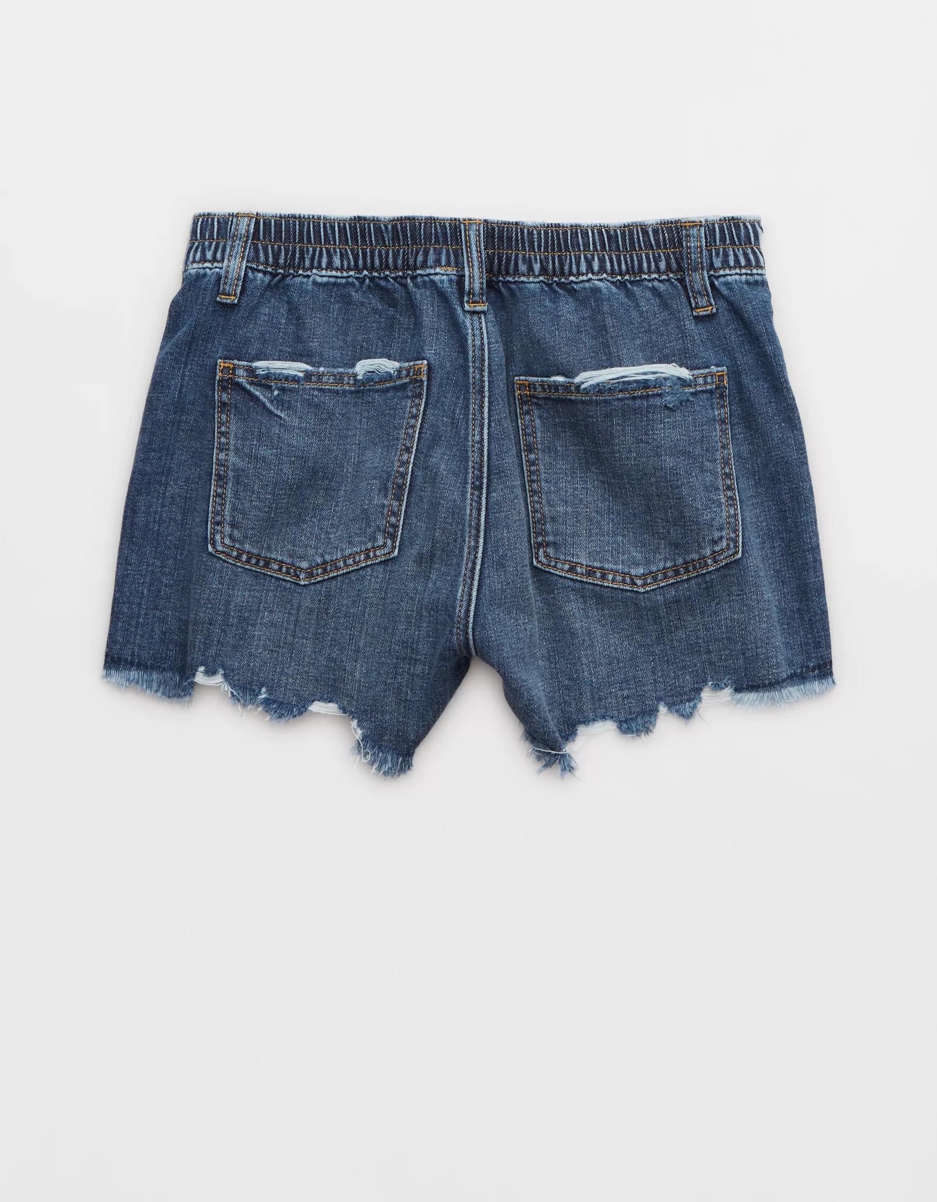 Aerie Daydream Denim Short Product Image