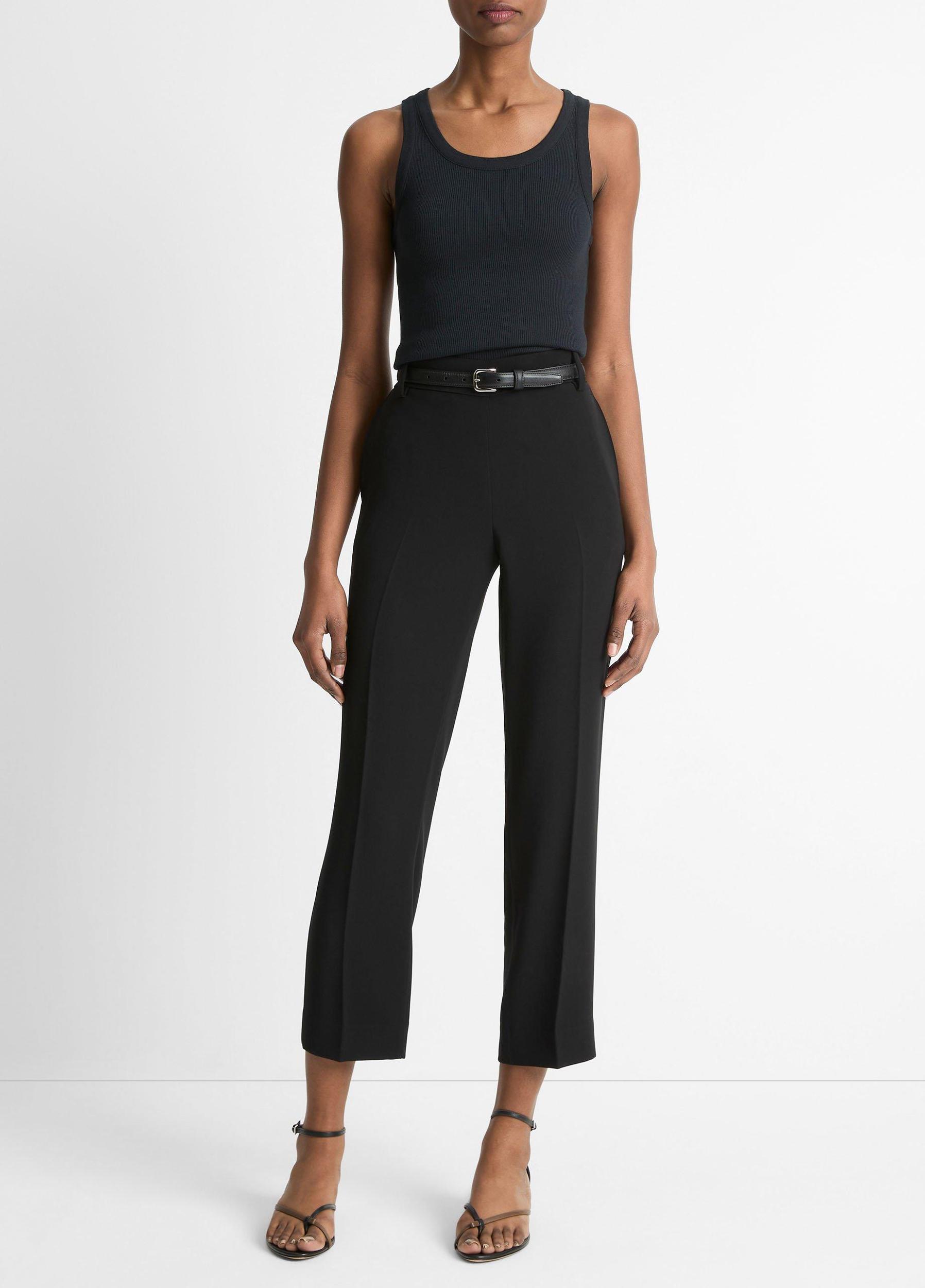 Crepe Tapered Pull-On Pant Product Image
