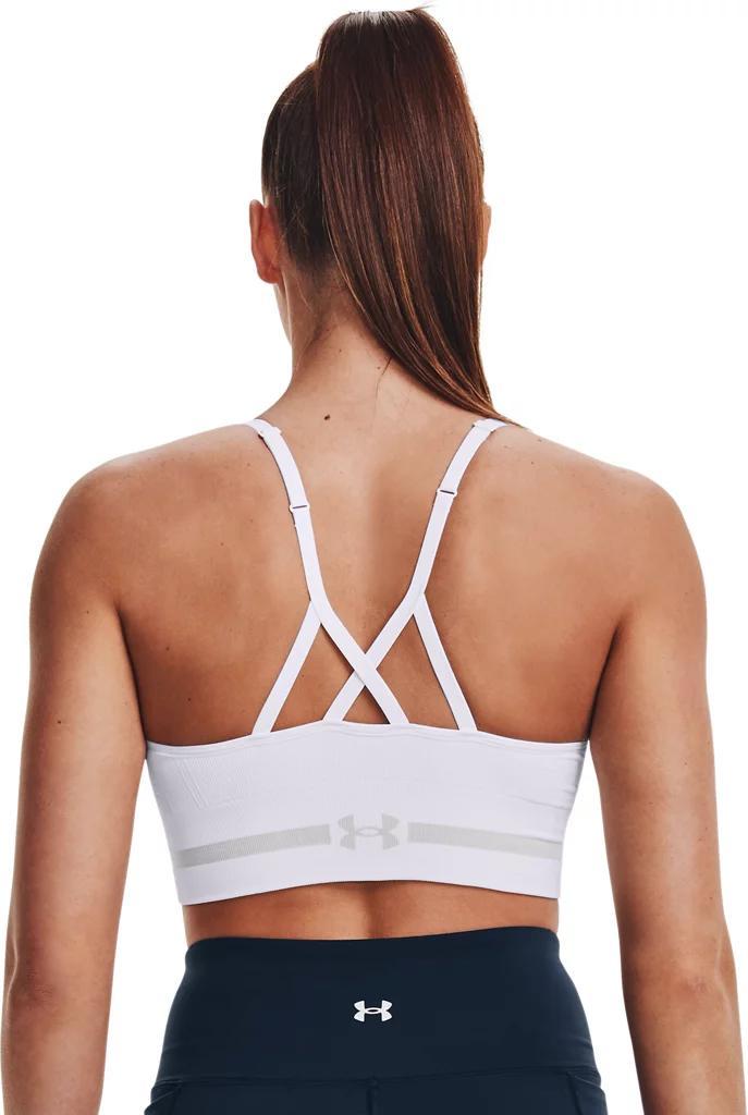 Women's UA Seamless Low Long Sports Bra Product Image