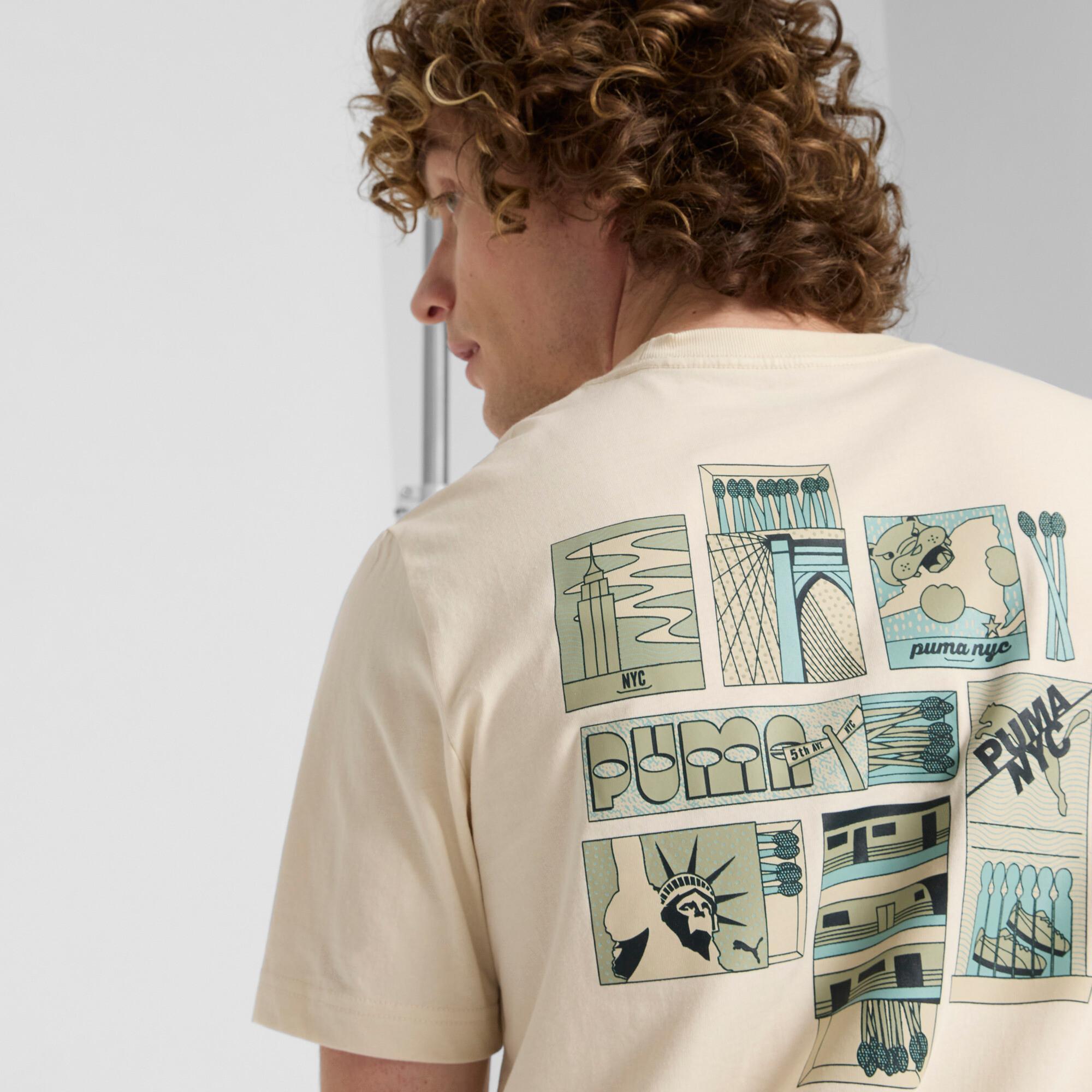 PUMA NYC Flagship Matchbook Men's T-Shirt Product Image