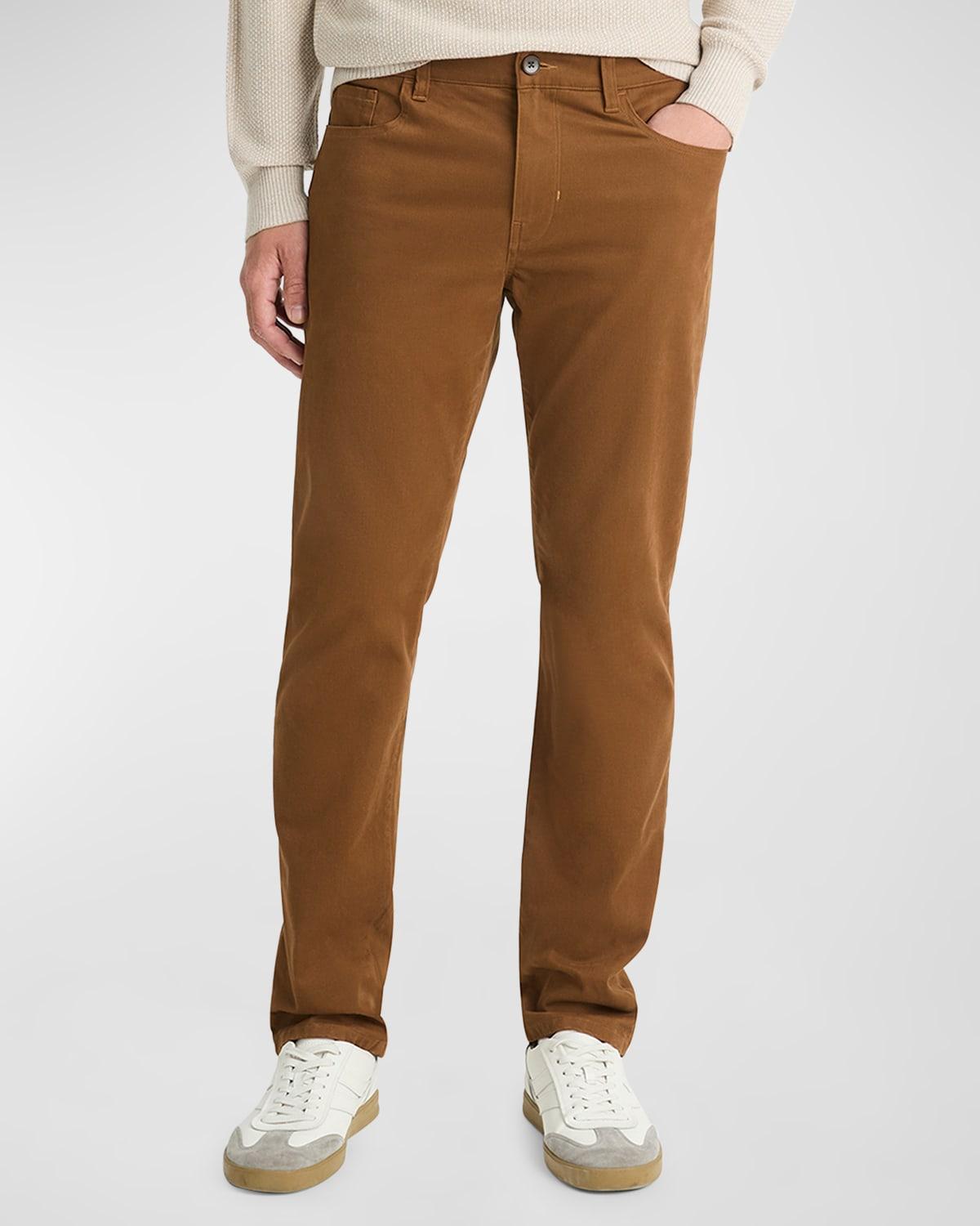 Mens Dylan Peached Cotton 5-Pocket Pants Product Image