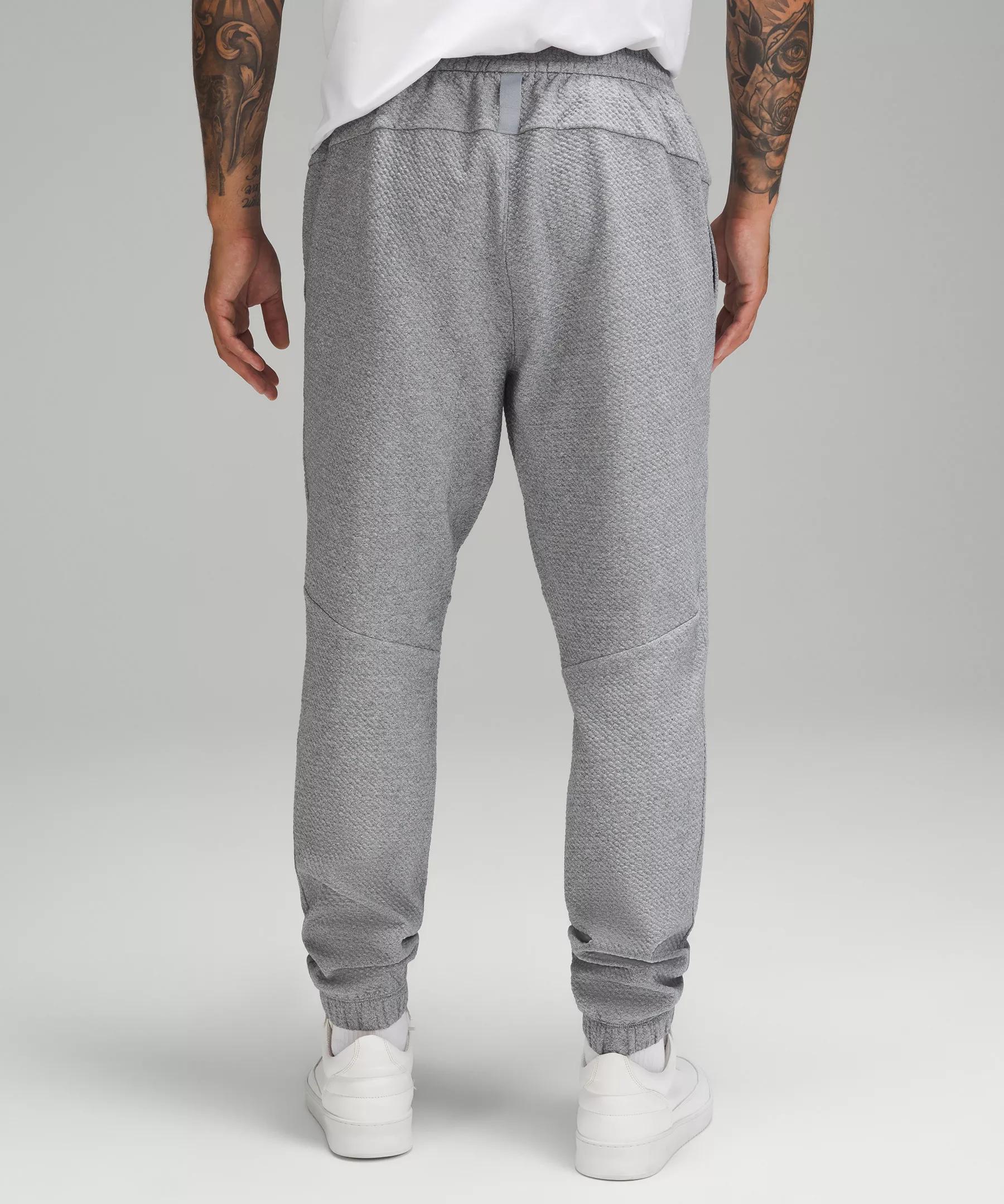 Textured Double-Knit Cotton Jogger *Regular Product Image