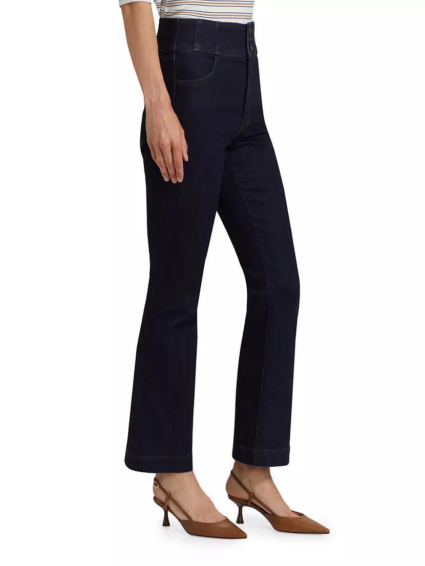 Carson High-Rise Stretch Flare Jeans Product Image
