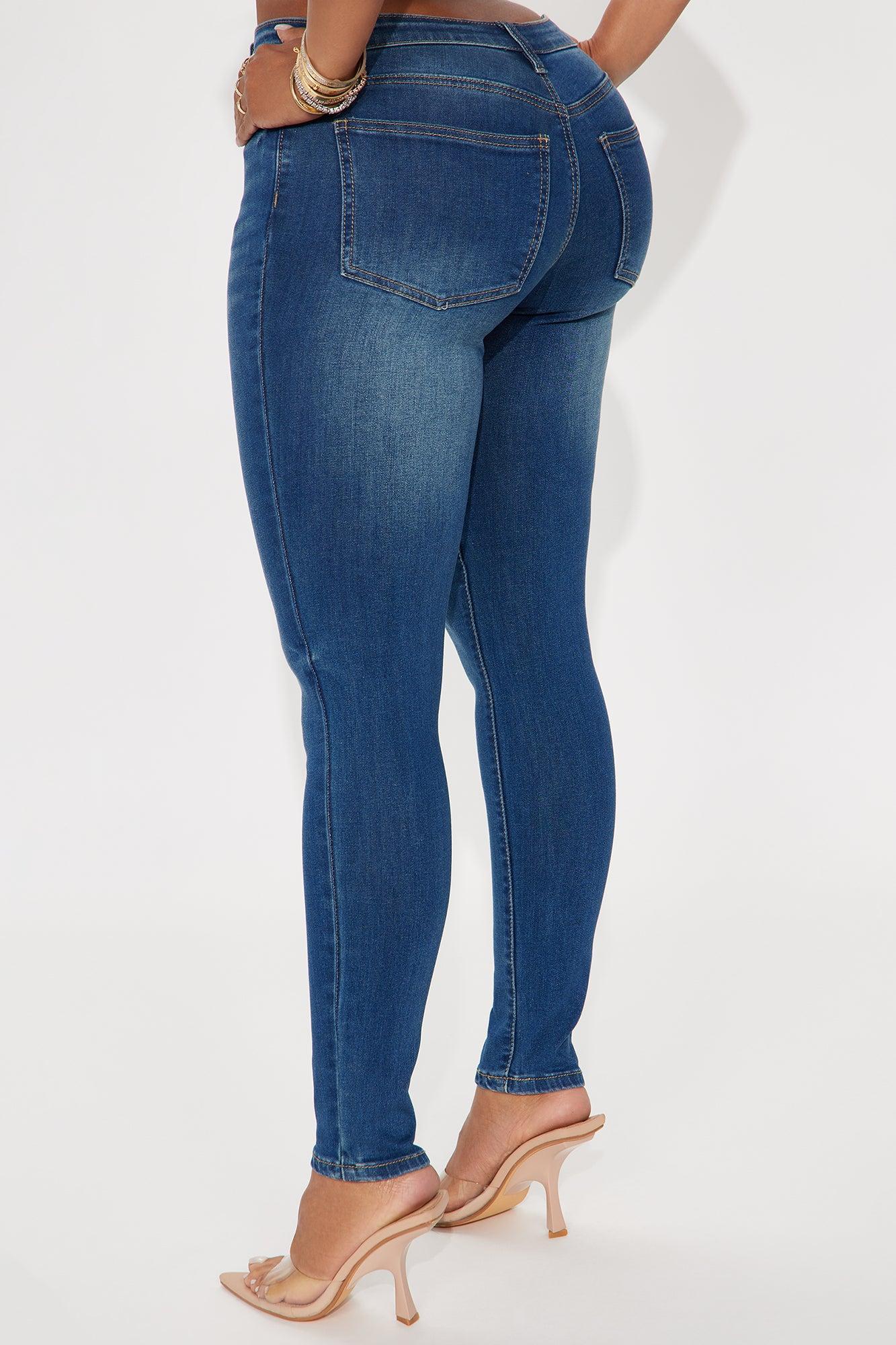 Unforgettable Fit Mid Rise Skinny Jeans - Vintage Wash Product Image