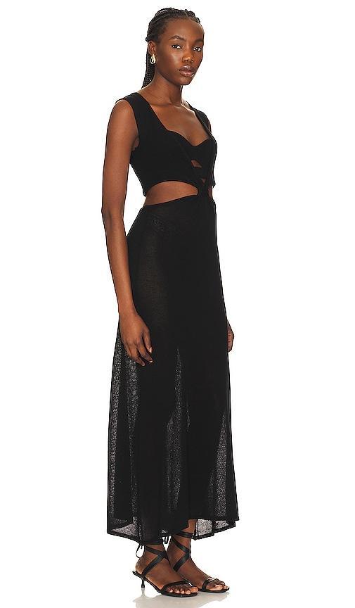 Janli Midi Knit Dress LPA Product Image