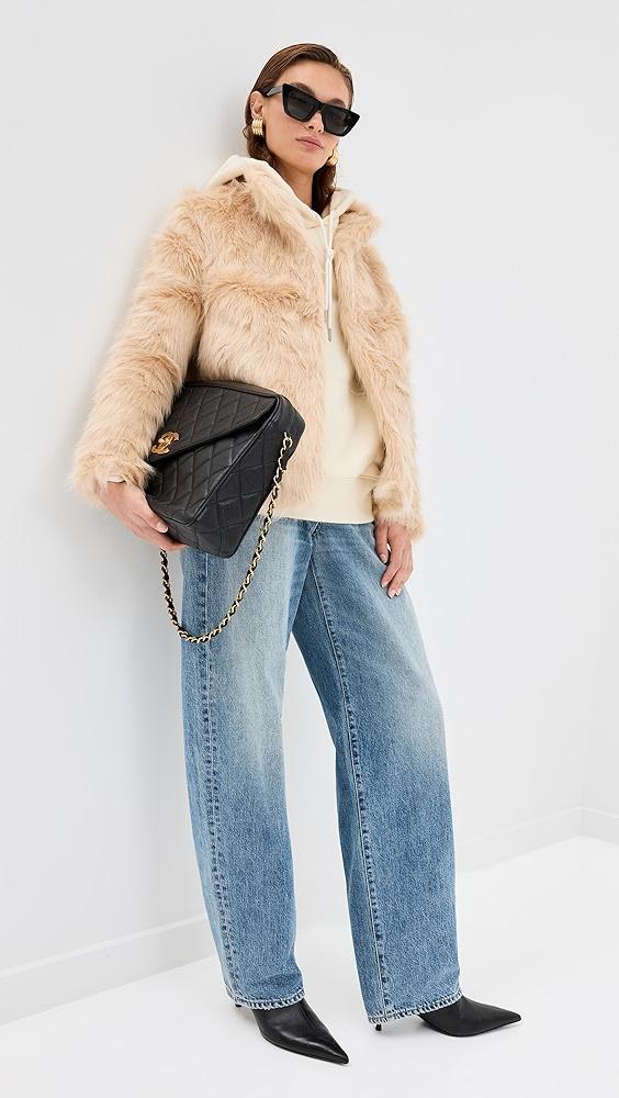 Lioness Bada Bing Faux Fur Jacket | Shopbop Product Image