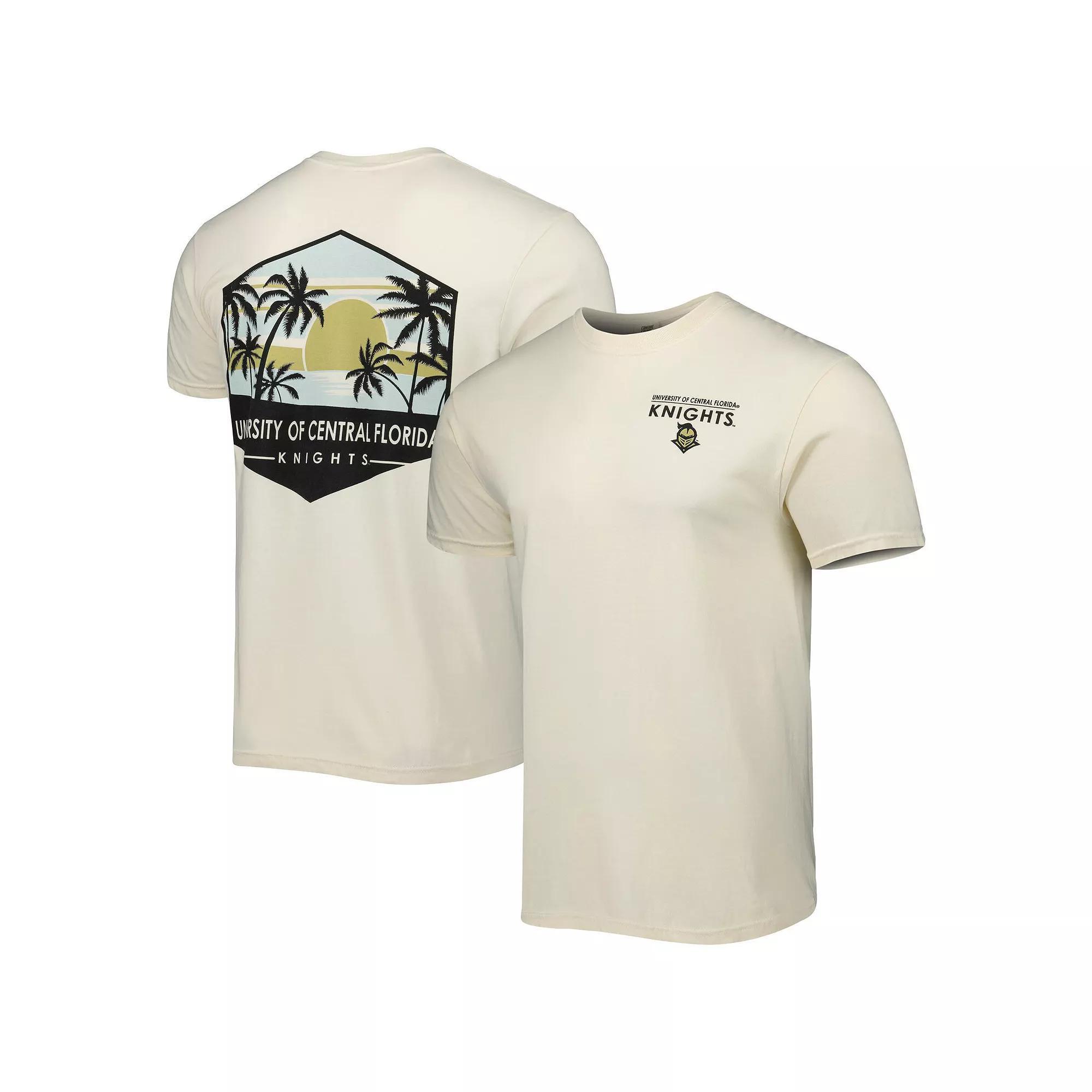 Mens Cream UCF Knights Landscape Shield T-Shirt Product Image