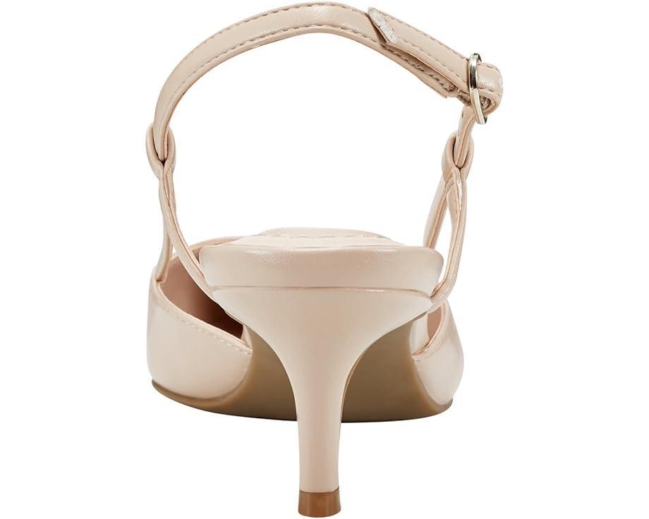 Khloe Pointed Toe Slingback Kitten Heel Product Image