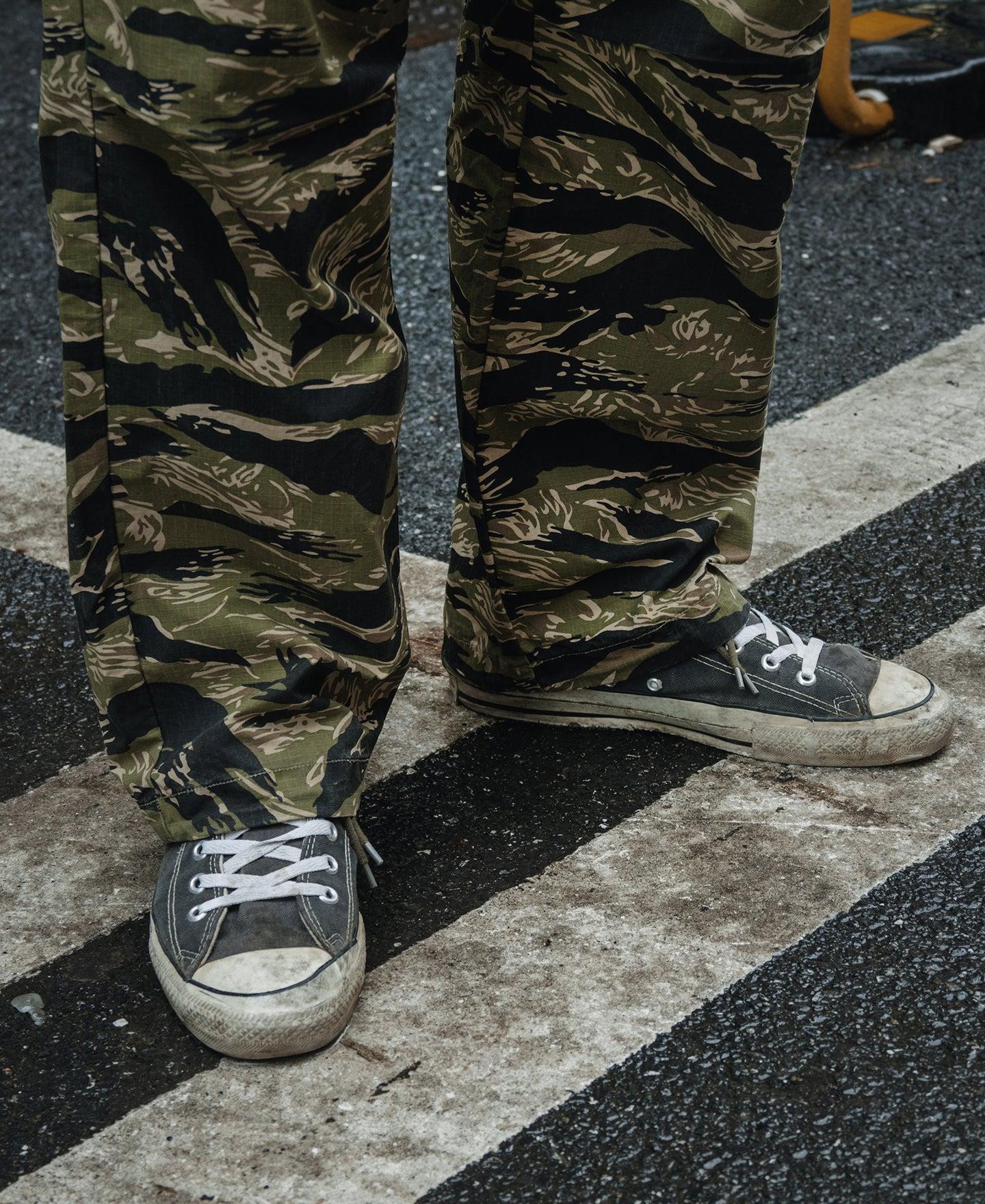 Tiger Stripe Camo Tropical Jungle Fatigue Pants Product Image
